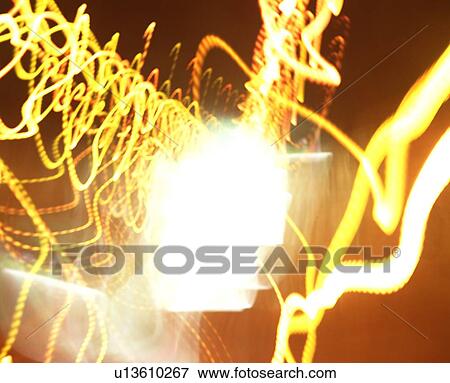 Stock Photo - dream, yellow, soft, dazzling, glaring, dim, dusky. Fotosearch