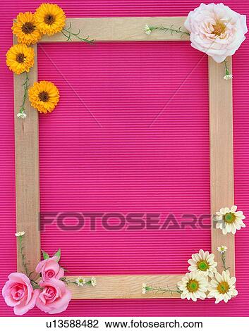 Stock Image - leaf, white, yellow, square, flower, sun flower. Fotosearch