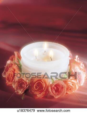 Stock Photo - peace, close-up, heat, decorative, design, cylindrical. Fotosearch