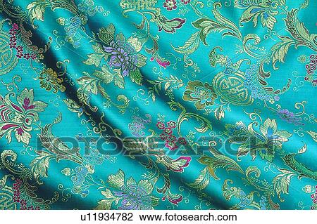 Stock Image - Blue, Close-Up, Design, Floral Design, Floral Pattern. Fotosearch