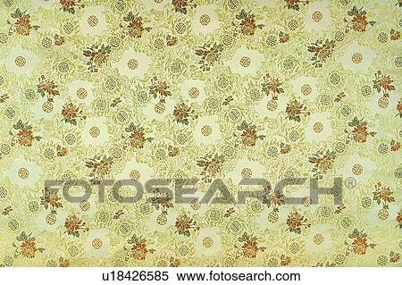 Stock Photography - Brown, Close-Up, Design, Floral Design, Floral Pattern. Fotosearch