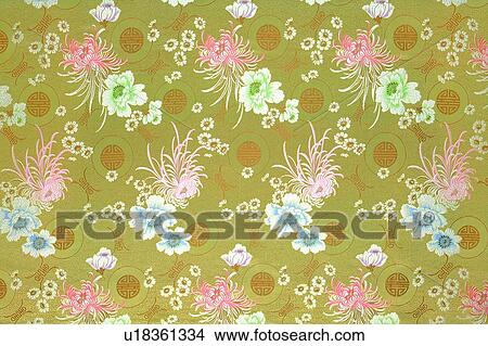 Close-Up, Design, Floral Design, Floral Pattern, Full Frame View Large Photo Image Picture - Close-Up, Design, Floral Design, Floral Pattern, Full Frame. Fotosearch