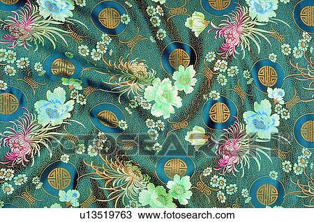 Close-Up, Design, Floral Design, Floral Pattern, Fold View Large Photo Image Stock Image - Close-Up, Design, Floral Design, Floral Pattern, Fold. Fotosearch