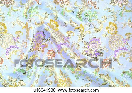 Stock Photograph - Close-Up, Design, Floral Design, Floral Pattern, Fold. Fotosearch