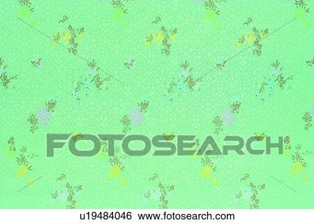 Textured, Design, Floral Design, Full Frame, Chinese, Green View Large Photo Image Stock Photograph - Textured, Design, Floral Design, Full Frame, Chinese, Green. Fotosearch