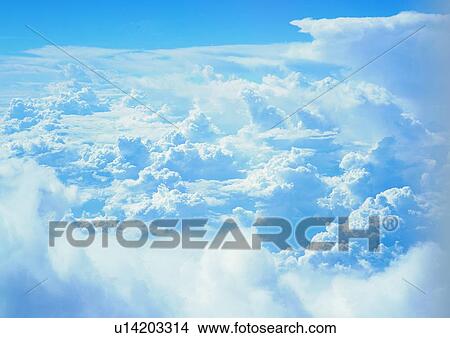 Picture - Blue, Cloudscape, Cluster, Day. Fotosearch