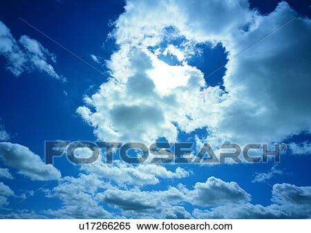 Stock Photography - Blue, Cloudscape, Cluster, Day. Fotosearch