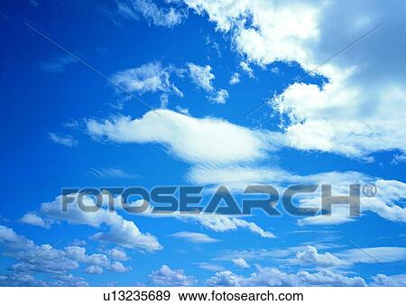 Cloudscape, Cluster, Day, Fluffy, Cloudscapes View Large Photo Image Stock Photo - Cloudscape, Cluster, Day, Fluffy, Cloudscapes. Fotosearch