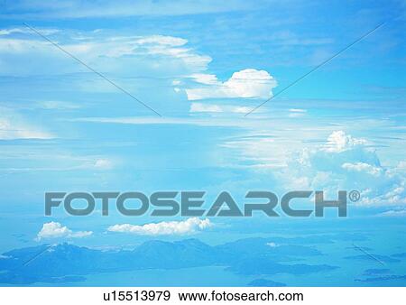 Stock Photo - Day, Backgrounds, Blue, Nature, Sky, Outdoor. Fotosearch