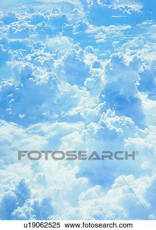 Day, Outdoor, Blue, Scenics, Fluffy View Large Photo Image Stock Photography - Day, Outdoor, Blue, Scenics, Fluffy. Fotosearch