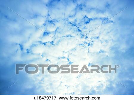 Natural Pattern, Cloud, Cluster, Formation, Scenics, White View Large Photo Image Stock Photo - Natural Pattern, Cloud, Cluster, Formation, Scenics, White. Fotosearch