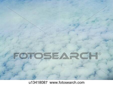 Stock Photo - Weather, Cloudscapes, Backgrounds, Sky, Overcast, Blue. Fotosearch