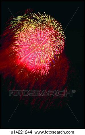 Picture - Black Background, Event, Sparkle, Bright, Sparks, Sky. Fotosearch