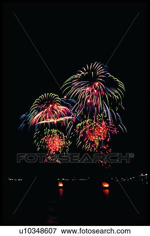 , Darkness, Display, Exploding, Event View Large Photo Image Stock Photo - , Darkness, Display, Exploding, Event. Fotosearch