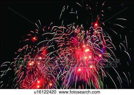 Stock Image - , Darkness, Light, Sky, Glow, Night. Fotosearch