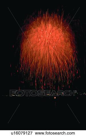 Firework Display, Black Background, Light, Sparkle View Large Photo Image Stock Photo - Firework Display, Black Background, Light, Sparkle. Fotosearch