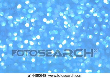 Stock Photo - Glitter, Sparkle, Defocused, Sparkling, Blue. Fotosearch