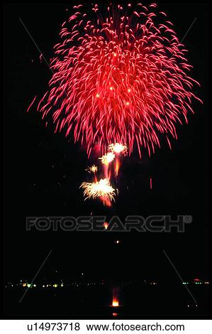 Sparks, Outdoor, Firework Display, Display, Black Background View Large Photo Image Stock Photo - Sparks, Outdoor, Firework Display, Display, Black Background. Fotosearch