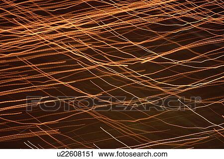 Orange Light Lines View Large Photo Image Stock Image - Orange Light Lines. Fotosearch