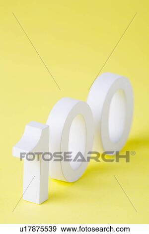 Number 100 View Large Photo Image Stock Photo - Number 100. Fotosearch