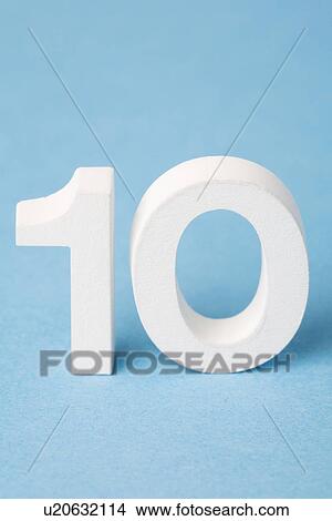 Picture - Number ten. Fotosearch