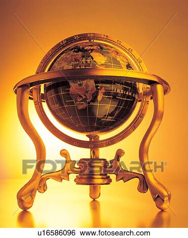 Stock Photograph - navigation, global, representation, close-up, model, geography, sea. Fotosearch