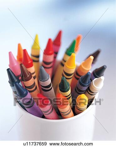 holder, still, sticks, crayons View Large Photo Image Stock Photo - holder, still, sticks, crayons. Fotosearch