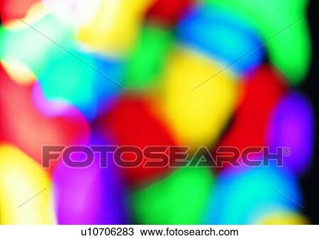 Stock Image - shadow, sun light, blur, colorful. Fotosearch