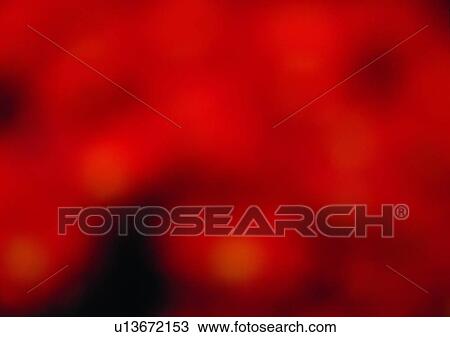 Stock Image - shadow, sun light, blur, plant, red. Fotosearch