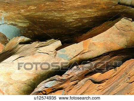 Stock Photography - stone, yellow, nature, rock, background. Fotosearch