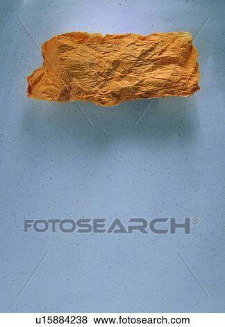 Stock Photo - indoor, light, paper, material, wrinkle, spot. Fotosearch