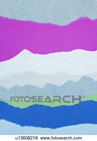 Stock Photo - light, shaped, wrinkle, material, paper, pattern. Fotosearch