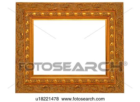 Stock Photo - iron, brown, copper, frame, rim. Fotosearch