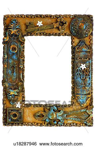 rim, frame, metal, carving, brown View Large Photo Image Stock Photograph - rim, frame, metal, carving, brown. Fotosearch