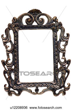Stock Photograph - rim, frame, metal, copper, steel. Fotosearch
