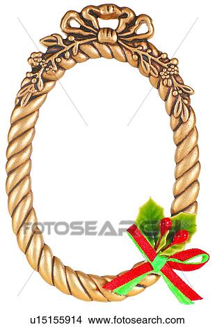 Picture - rim, frame, metal, golden, yellow. Fotosearch