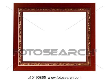Stock Photography - rim, frame, wood, brown. Fotosearch