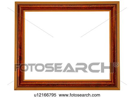 Stock Photography - rim, frame, wood, brown. Fotosearch