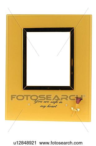 Stock Image - rim, frame, yellow, flower. Fotosearch