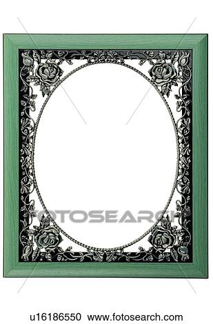 Stock Image - rose, flower, steel, copper, carving, metal. Fotosearch