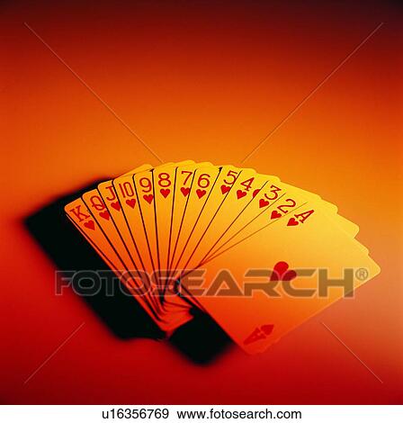 Stock Photo - card, game, gamble, poker. Fotosearch