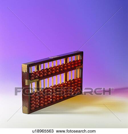 Stock Image - count, business, math, abacus. Fotosearch