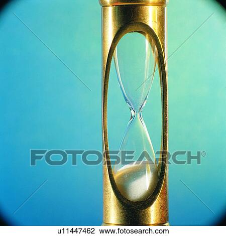 Stock Image - hourglass, sandglass, time. Fotosearch