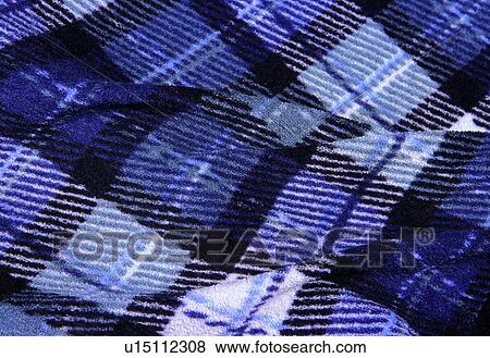 Stock Photo - Print Fabrics, Upholstery, Full Frame, Rough, Close-Up, Material, Print. Fotosearch