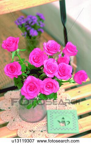 plant, chair, leaf, frame, flower, rose, fabric View Large Photo Image Stock Photo - plant, chair, leaf, frame, flower, rose, fabric. Fotosearch