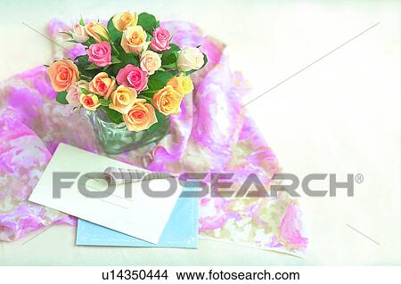 plant, flower, rose, leaf, light, vase View Large Photo Image Picture - plant, flower, rose, leaf, light, vase. Fotosearch
