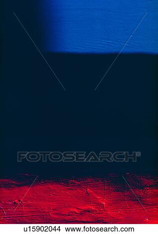 Picture - painted, material, red, structure, metal. Fotosearch