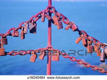 structure, chain, iron, metal, material, rust View Large Photo Image Picture - structure, chain, iron, metal, material, rust. Fotosearch