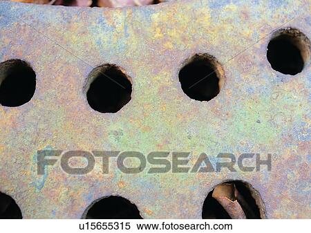 Stock Photography - structure, material, iron, circle, rust, metal. Fotosearch