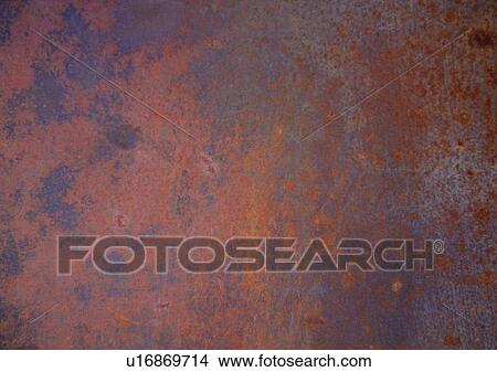 Picture - structure, material, iron, rust, metal. Fotosearch